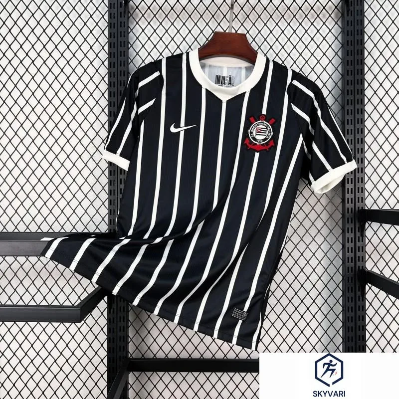 2026/27 Corinthians Išvykos Vaikų Futbolo Rinkinys - Džersis ir Šortai