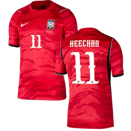 HEECHAN #11 South Korea Home Soccer jersey World Cup 2026