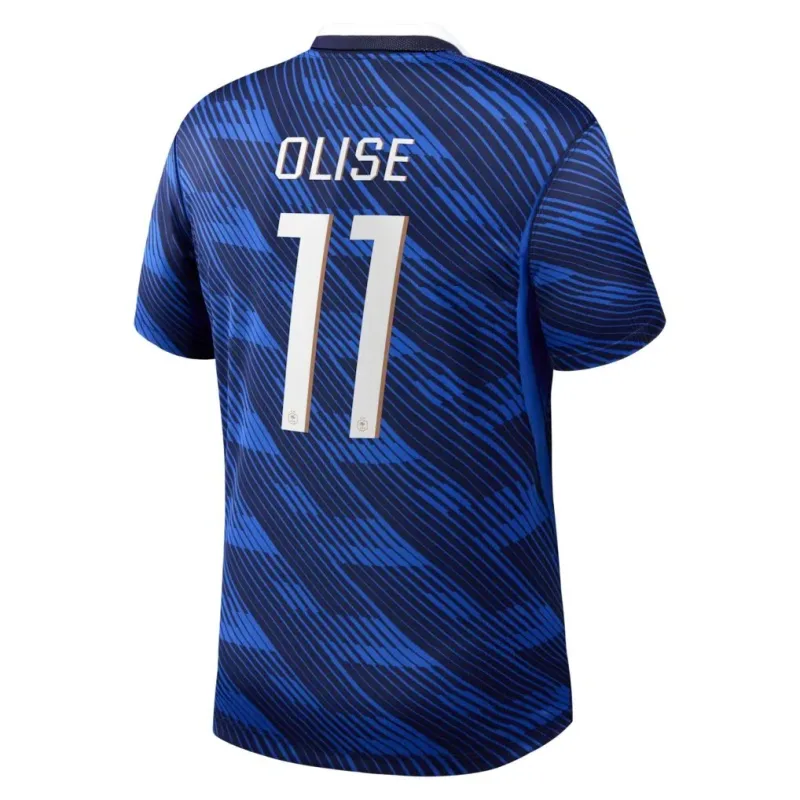 Kylian Mbappe France 2026/27 Authentic Hazai mez Soccer Football — view 3