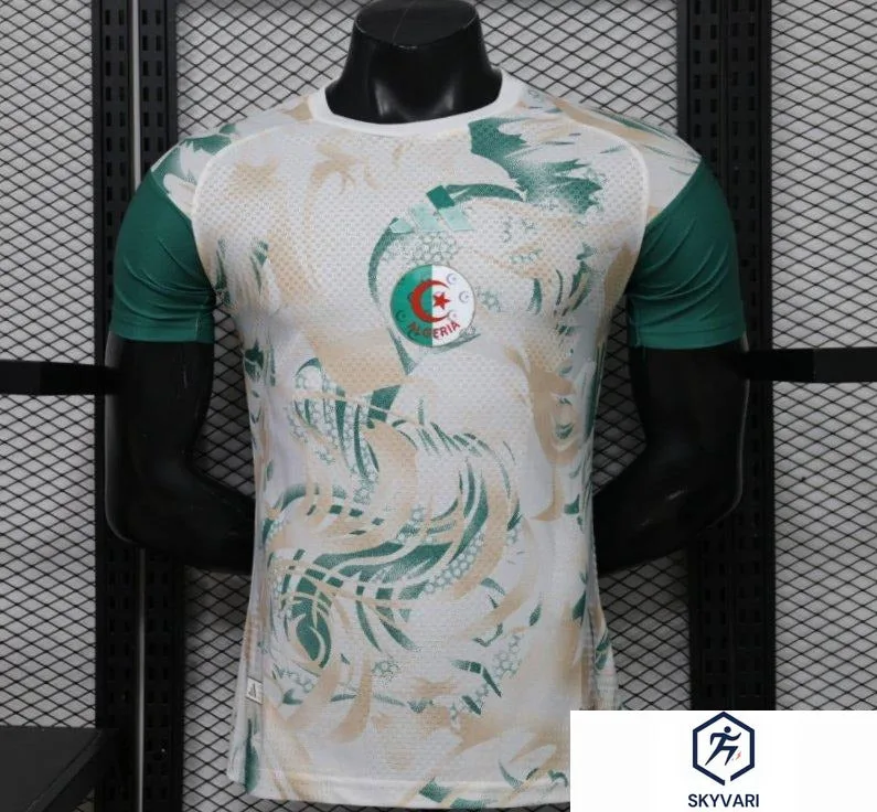 Player Version 26/27 Algeria White Special Edition Home Jersey Soccer Football
